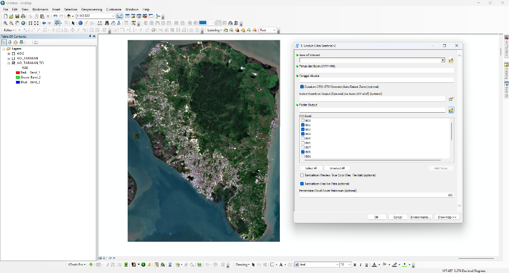 ArcMap Interface