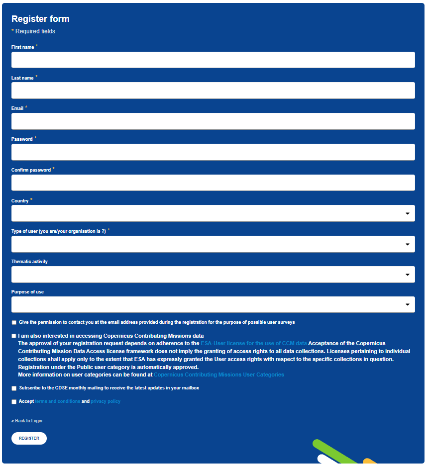 Register Form